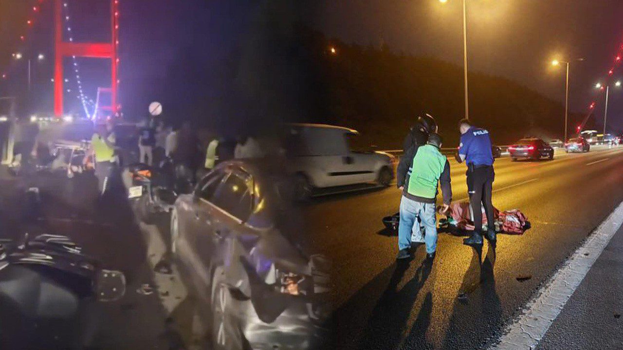 Biten Benzin Sonu Oldu! FSM Köprüsü’nde Feci Kaza: Ölü ve Yaralılar Var