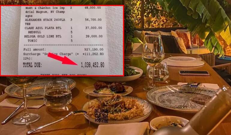 Bodrum’da Milyonluk Restoran Hesabı Sosyal Medyayı Salladı… Bu Adisyon Gerçek mi?