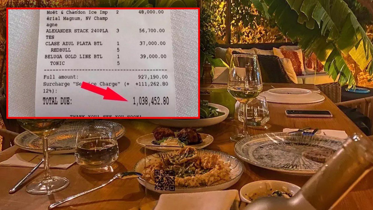 Bodrum’da Milyonluk Restoran Hesabı Sosyal Medyayı Salladı… Bu Adisyon Gerçek mi?