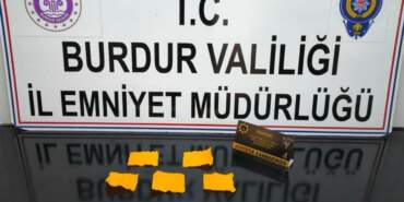 Burdur’da Uyuşturucu Operasyonu: 1 Kişi Tutuklandı