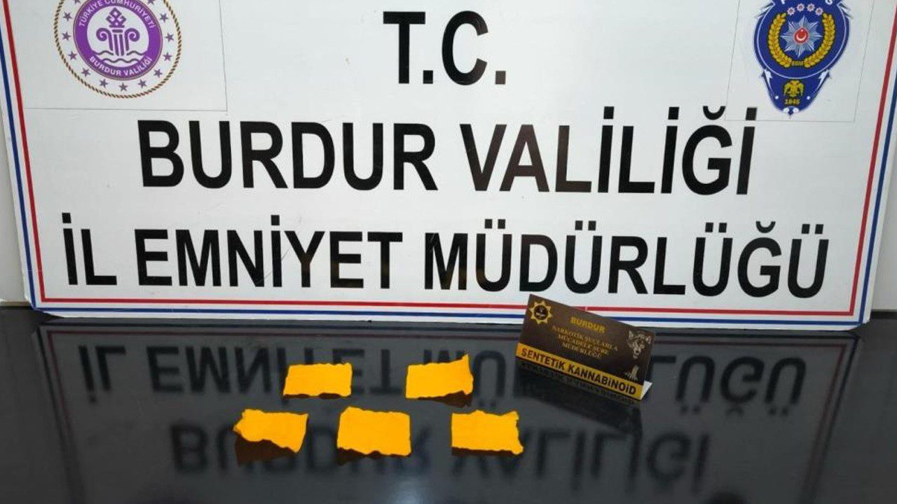 Burdur’da Uyuşturucu Operasyonu: 1 Kişi Tutuklandı
