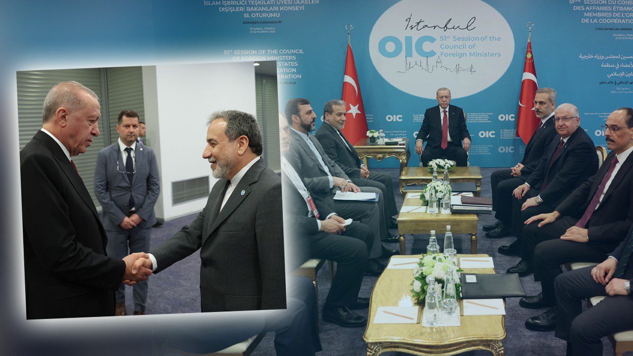 Cumhurbaşkanı Erdoğan, İran Dışişleri Bakanı Arakçi ile Görüştü