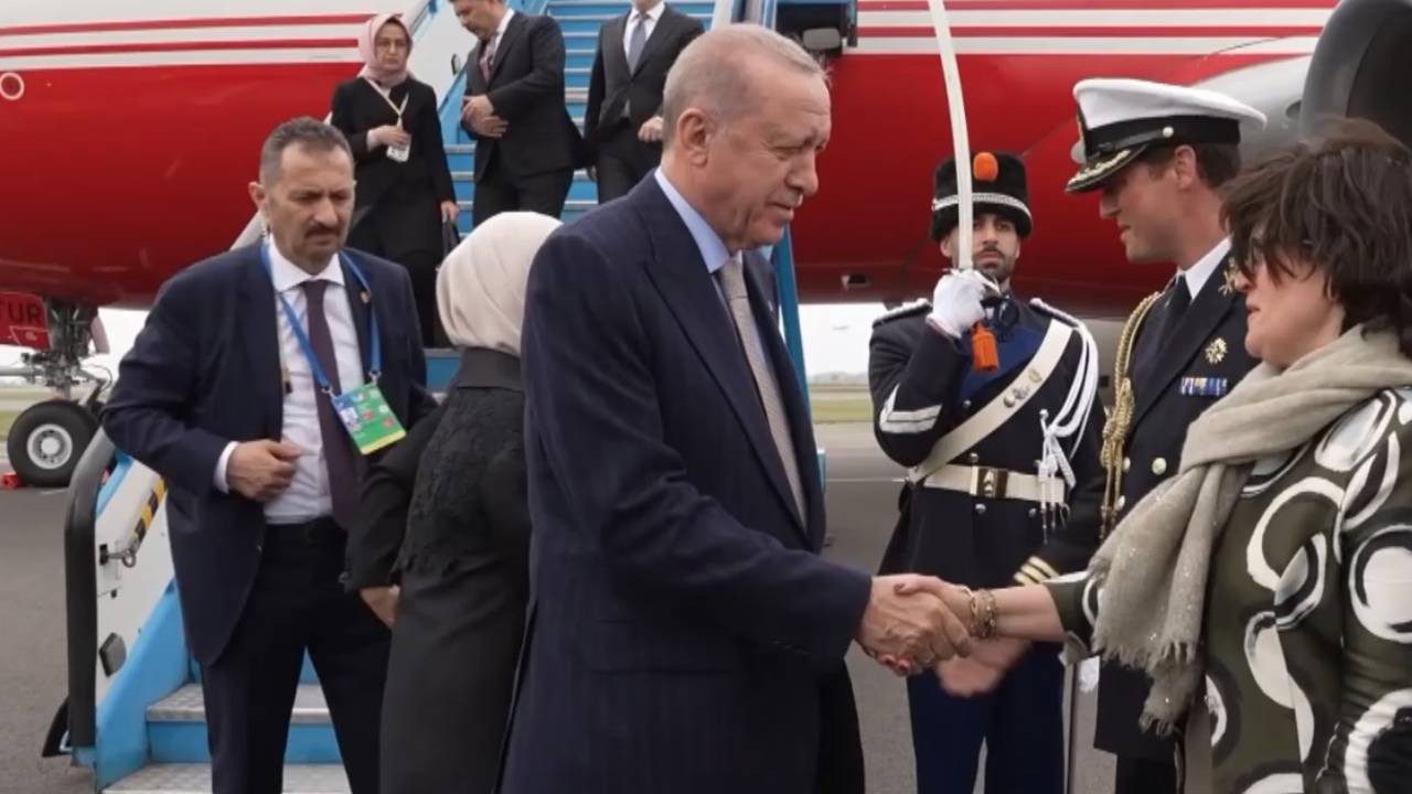 Cumhurbaşkanı Erdoğan NATO Zirvesi İçin Hollanda’da