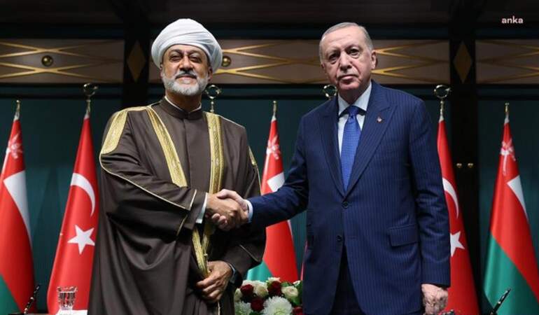 Cumhurbaşkanı Erdoğan, Umman Sultanı El Said ile Görüştü