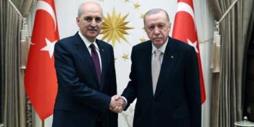 Cumhurbaşkanı Erdoğan, Yeniden TBMM Başkanı Seçilen Numan Kurtulmuş’u Kabul Etti