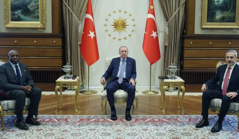 Cumhurbaşkanı Erdoğan’dan İngiltere ile Kritik Temas! Dışişleri Bakanı Lammy ile Görüştü