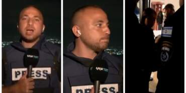 Cumhurbaşkanlığı İletişim Başkanı Fahrettin Altun Açıkladı! İsrail Polisinden Canlı Yayın Yapan TRT Ekibine Şiddet