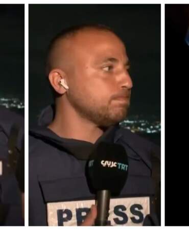 Cumhurbaşkanlığı İletişim Başkanı Fahrettin Altun Açıkladı! İsrail Polisinden Canlı Yayın Yapan TRT Ekibine Şiddet