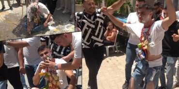 Damadın Başına Gelmeyen Kalmadı: Kıyafetleri Kesildi, Kafasında Yumurta Kırıldı, Una Bulandı…