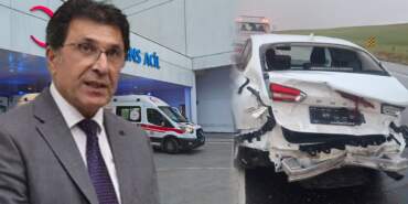 DEM Partili Vekil Ölümden Döndü! Maça Giderken Kaza Yaptı
