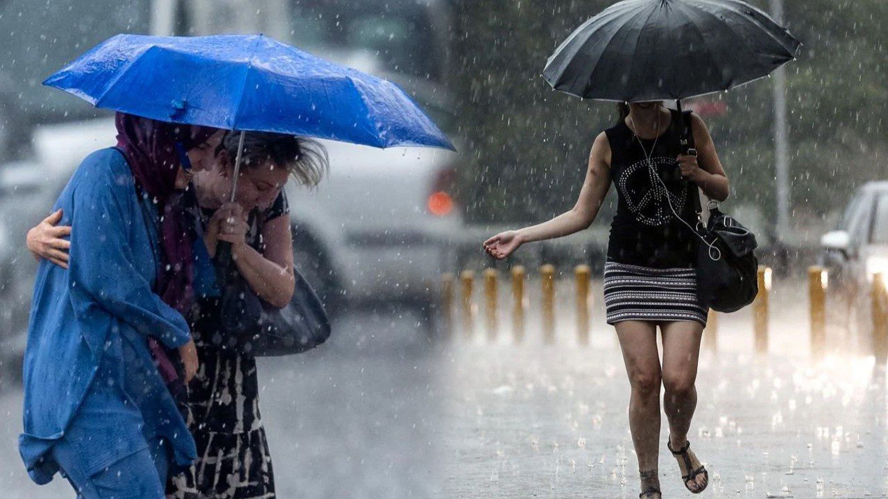 Dışarı Çıkacaklar Dikkat! Meteoroloji Uyardı: Sağanak ve Fırtına Geliyor