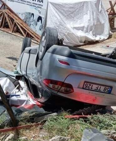 Elazığ’da Feci Kaza! 2 Kişi Hastanelik Oldu