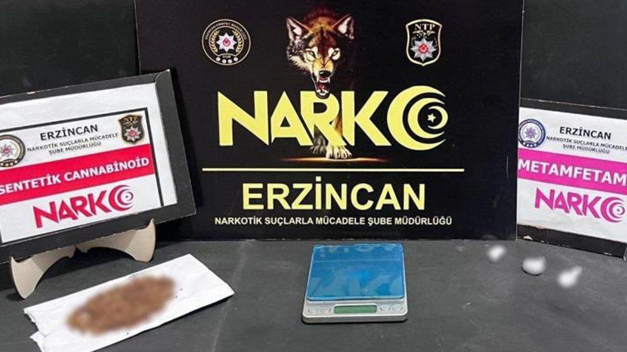 Erzincan’da Zehir Tacirlerine Operasyon