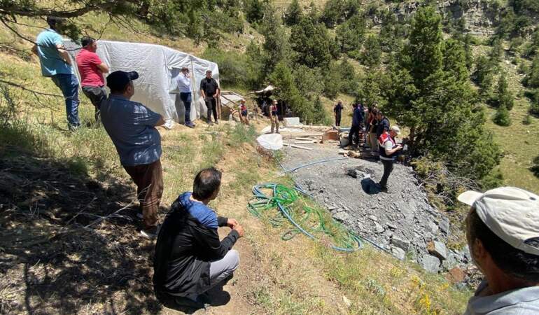 Erzurum’da Taş Ocağında Göçük! Ölüler Var