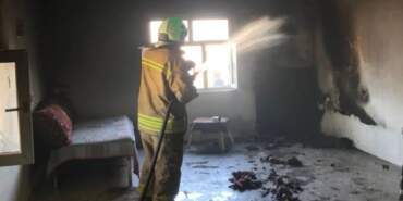 Eski Muhtar Alevlerin İçinde Yanarak Can Verdi! O Detay Herkesi Kahretti