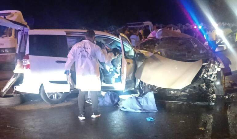 Gaziantep’te Katliam Gibi Kaza! 2’si Çocuk, 5 Kişi Öldü