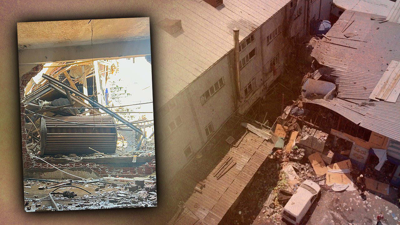 Güngören’de Sanayi Sitesinde Patlama!