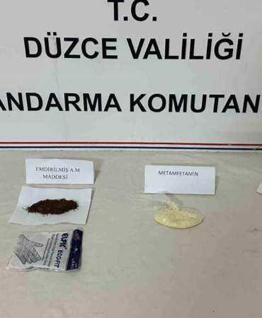 İller Arası Uyuşturtucu Taşıyan Şüpheli Yakalandı