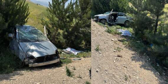 Isparta’da Feci Kaza! Beton Bloğa Çarpan Aracın Sürücüsü Öldü