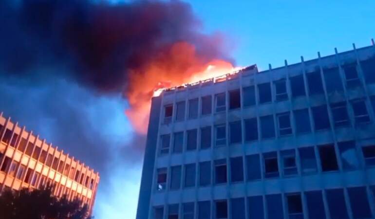 İstanbul Kartal’da Yangın Paniği
