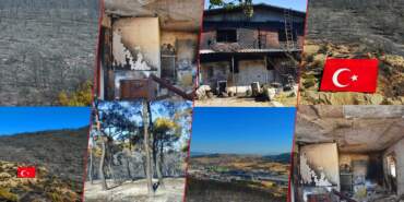 İzmir Aliağa’da Bir Ömürlük Kayıp! Yangının Ardından Yürek Burkan Kareler…