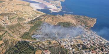 İzmir’de Orman Yangını: Ekiplerin Müdahalesi Sürüyor