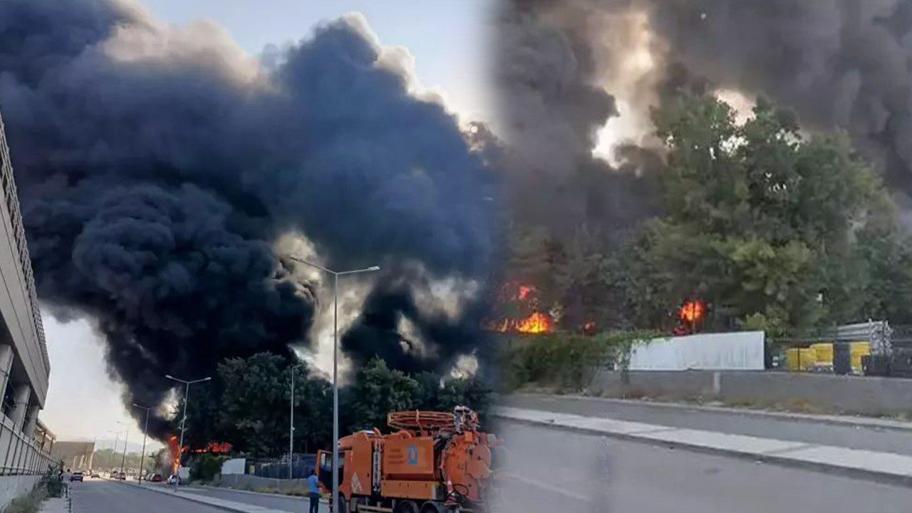 İzmir’de Hastane Yakınında Yangın, Tahliye Başladı