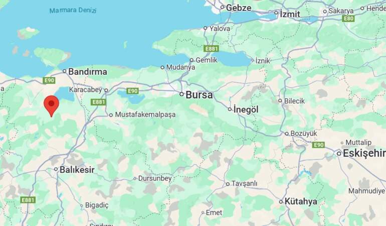Kandilli Duyurdu: Balıkesir’de Deprem