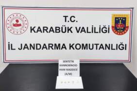 Karabük’te Uyuşturucu Operasyonu