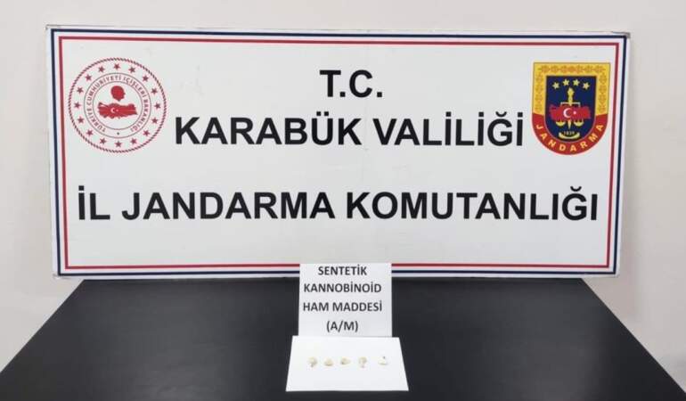 Karabük’te Uyuşturucu Operasyonu