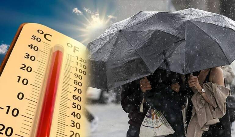 Kavurucu Sıcaklara Sağanak Molası! Meteoroloji İl İl Uyardı: Bardaktan Boşanırcasına Yağacak