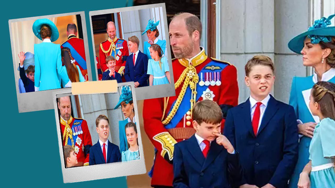 Kraliyet Balkonunda Dikkat Çeken Anlar! Afacan Prensi, Kate Middleton Dört Kelimesiyle Dize Getirdi