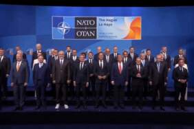 NATO’da Zirve Vakti! Cumhurbaşkanı Erdoğan’dan Trump’la Ayak Üstü Sohbet