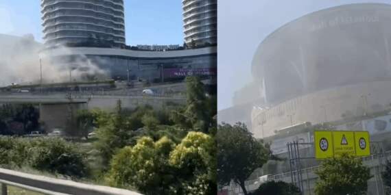 Mall Of İstanbul’da Büyük Yangın!