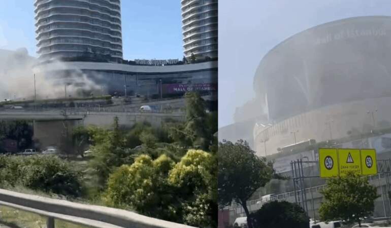 Mall Of İstanbul’da Büyük Yangın!