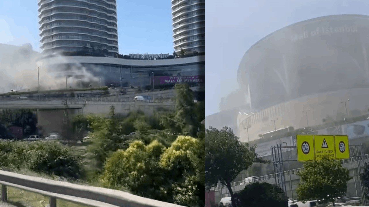 Mall Of İstanbul’da Büyük Yangın!