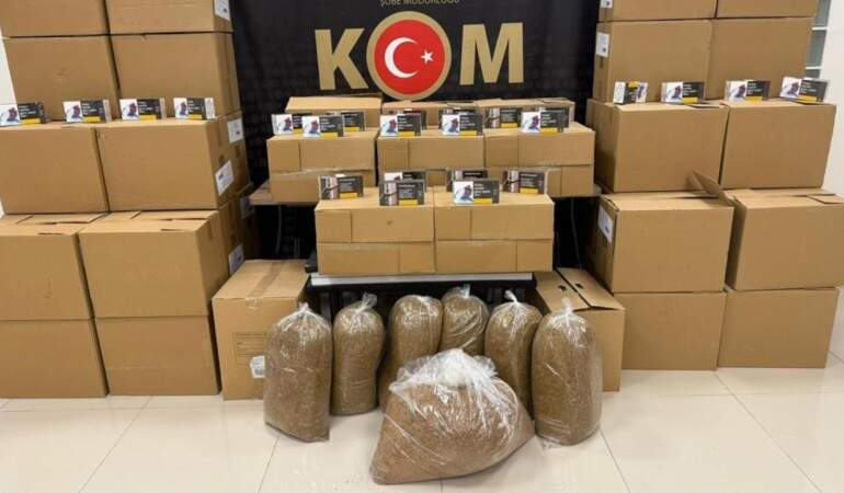Manisa’da Kaçakçılara Operasyon: 5 Kişi Gözaltında