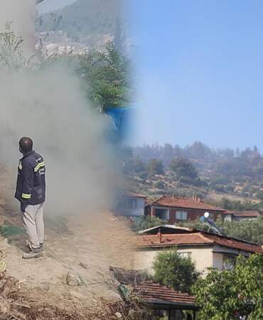 Manisa’da Orman Yangını: Müdahale Sürüyor, Bir Mahalle Tahliye Edildi