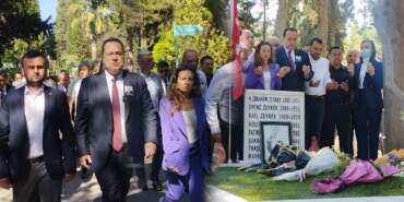 Manisa’nın Yeni Başkanı Dutlulu’dan Vefa Ziyareti! Göreve Geldiği Gibi Ferdi Zeyrek’in Mezarına Gitti