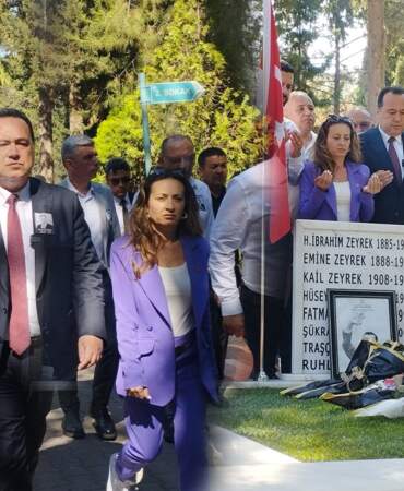 Manisa’nın Yeni Başkanı Dutlulu’dan Vefa Ziyareti! Göreve Geldiği Gibi Ferdi Zeyrek’in Mezarına Gitti