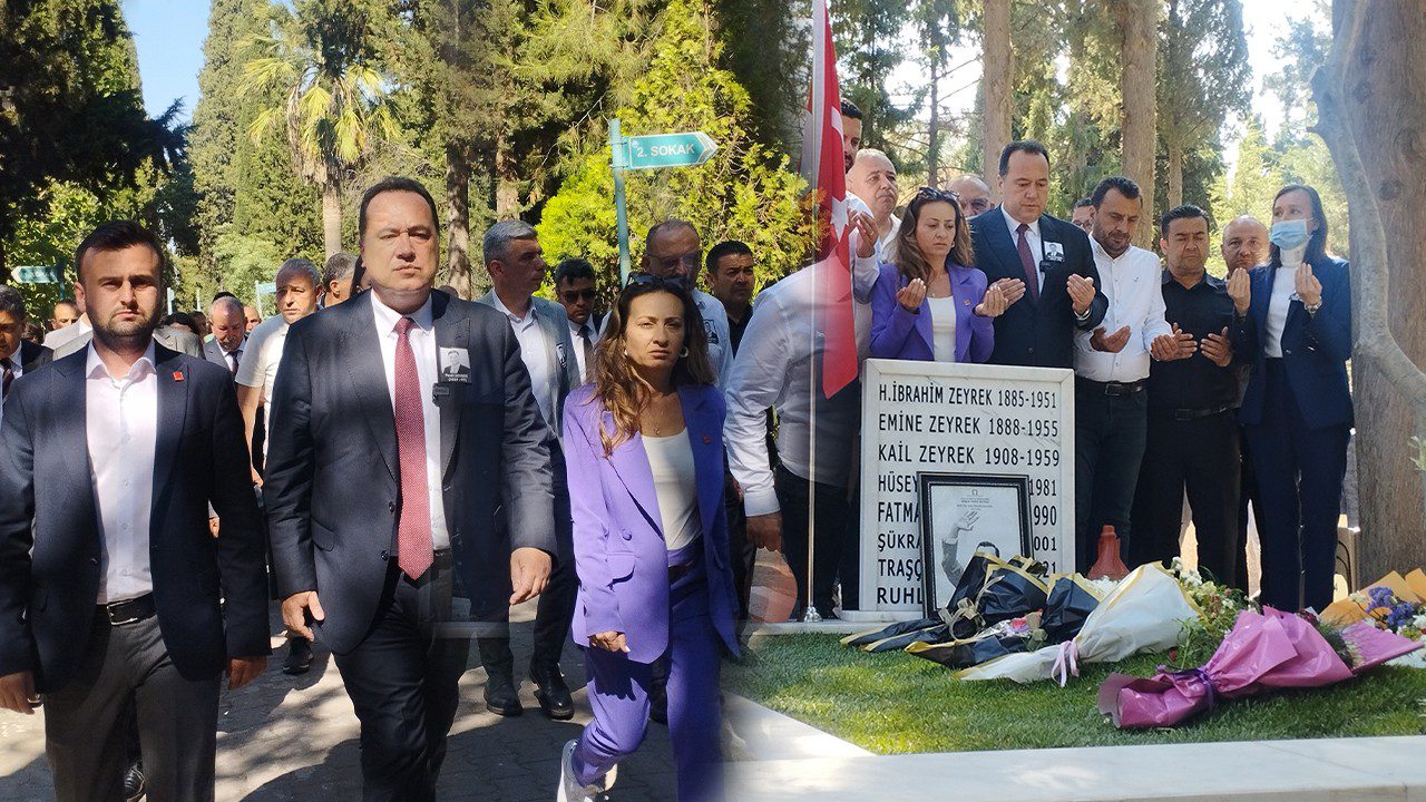 Manisa’nın Yeni Başkanı Dutlulu’dan Vefa Ziyareti! Göreve Geldiği Gibi Ferdi Zeyrek’in Mezarına Gitti