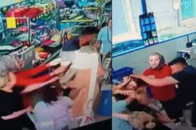 Markette Dehşet Anları! Kadını Feci Şekilde Darp Etti, Serbest Kaldı… Bakın Kim Çıktı