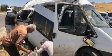 Minibüs Takla Attı! Aynı Aileden 1’i Ağır, 5 Yaralı