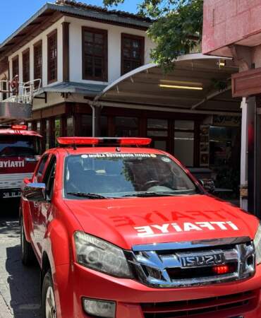 Muğla’da Yangın Paniği