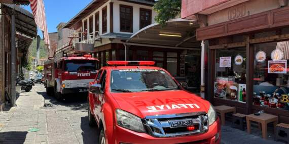 Muğla’da Yangın Paniği
