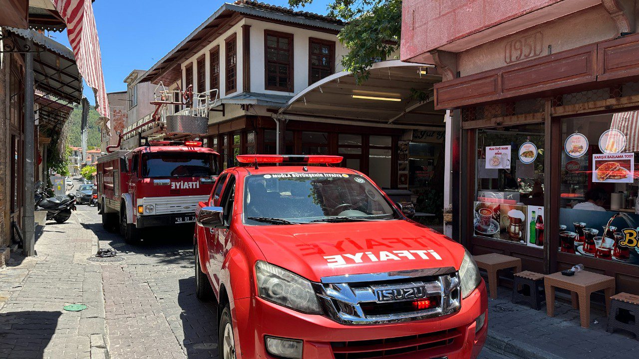 Muğla’da Yangın Paniği