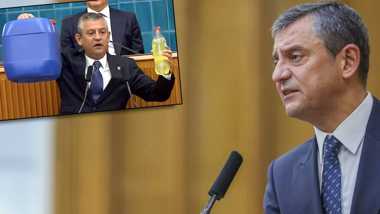 Özgür Özel Elinde Mazotla Kürsüye Çıktı, ‘Ben Hep 50 Liralık Alıyorum’ Diyenlere Böyle Seslendi