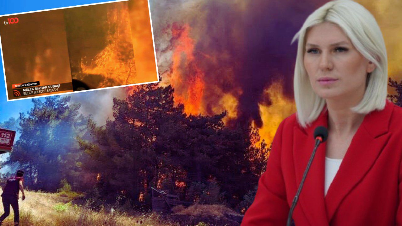 Sakarya’da Başlayan Yangın Bilecik’e Sıçradı! Belediye Başkanı Melek Mızrak Subaşı’dan Hava Aracı Çağrısı