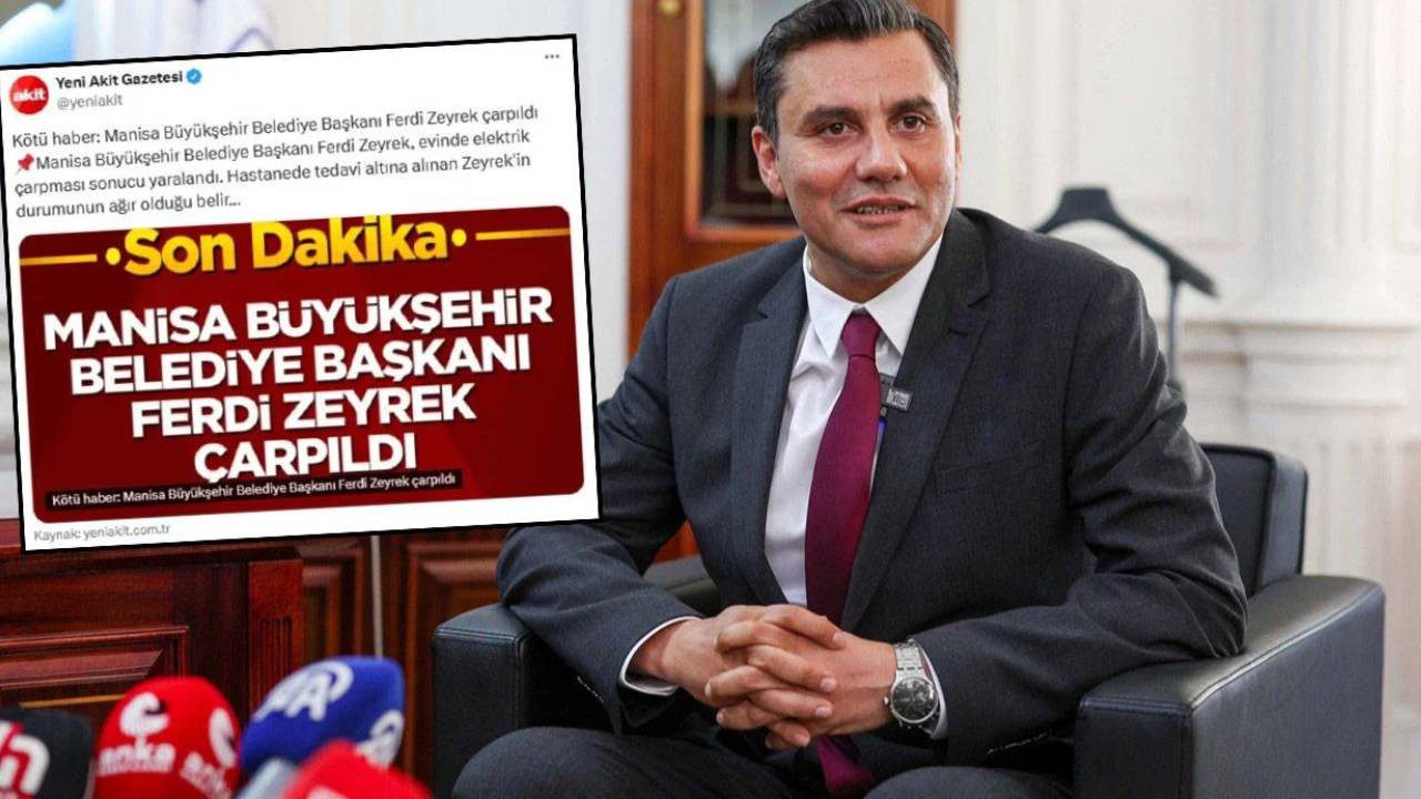 Skandal Paylaşımları Mide Bulandırmıştı! Manisa Büyükşehir Belediyesi’nden Yeni Akit’e Suç Duyurusu
