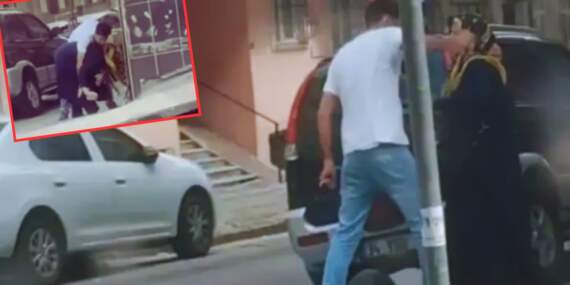 Sultangazi’de Dehşet Anları: Annesini Sokak Ortasında Darbetti, Herkes İzledi
